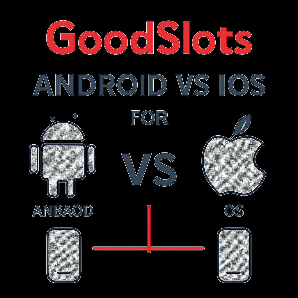 Diagram illustrating the differences between Android and iOS for GoodSlots