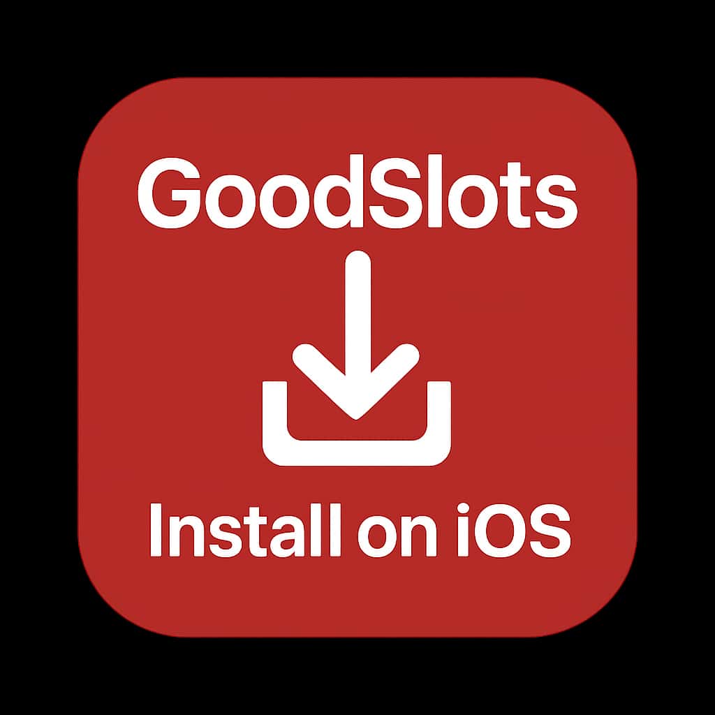 Icon representing the installation guide for GoodSlots on iOS.