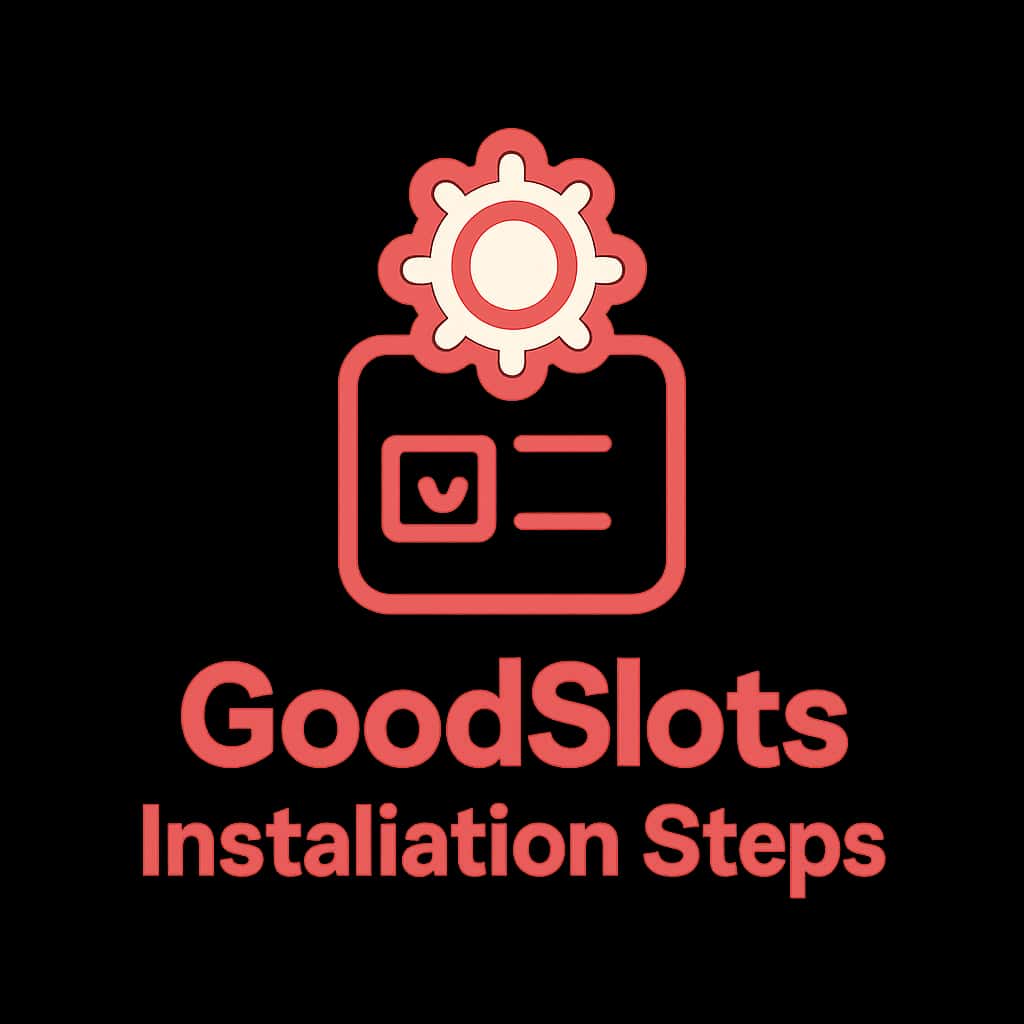 An icon representing installation steps for GoodSlots app.