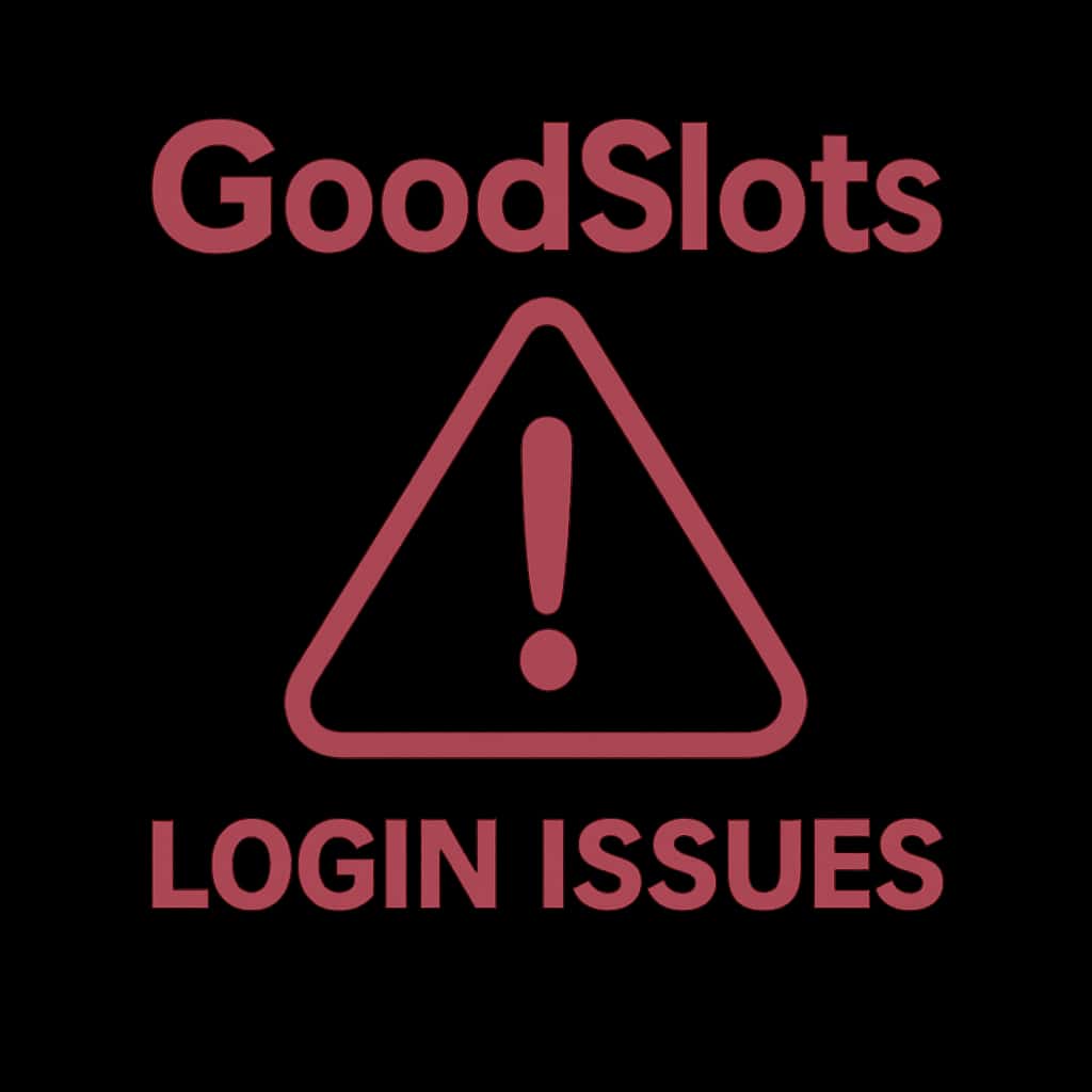 An icon illustrating GoodSlots login issues in a neutral tone.