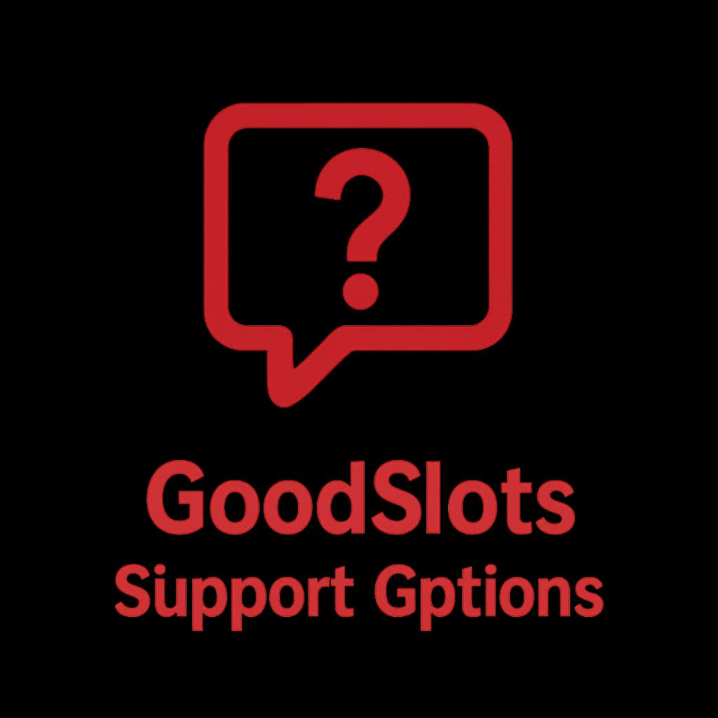Icon representing GoodSlots Support Options.