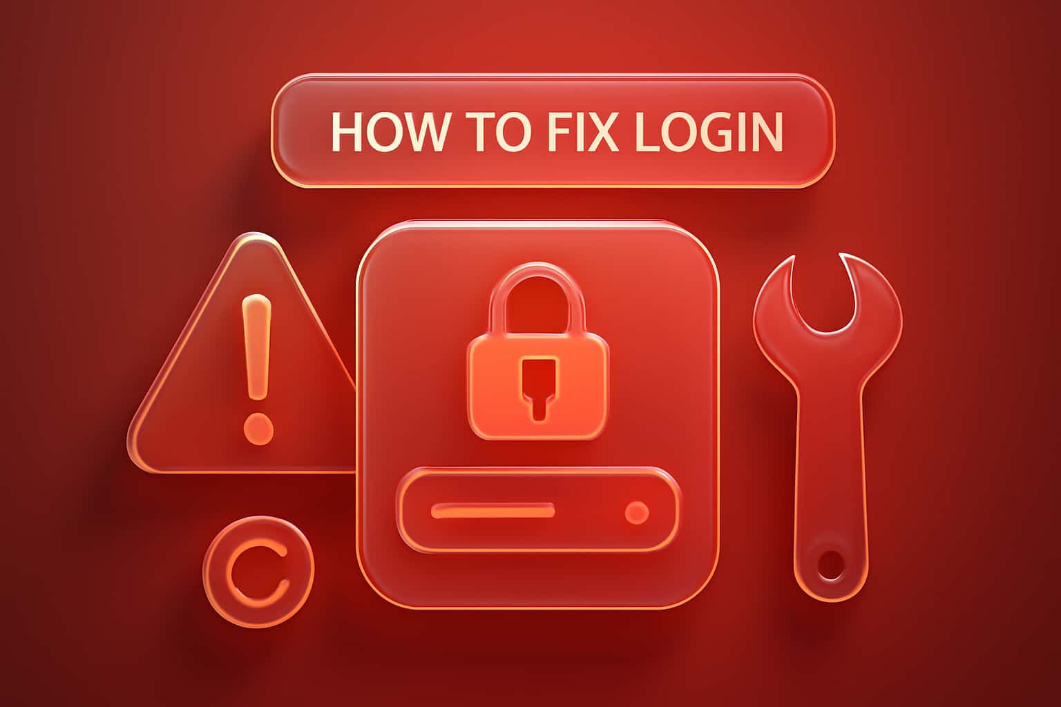 Informational visual about fixing login issues in GoodSlots.