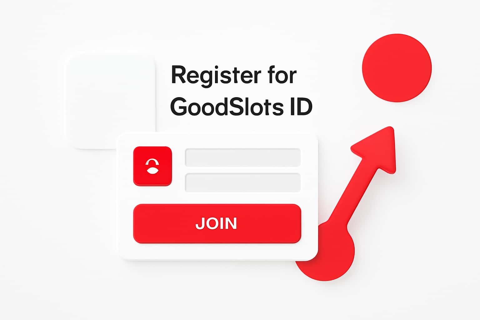 Register for GoodSlots ID Interface