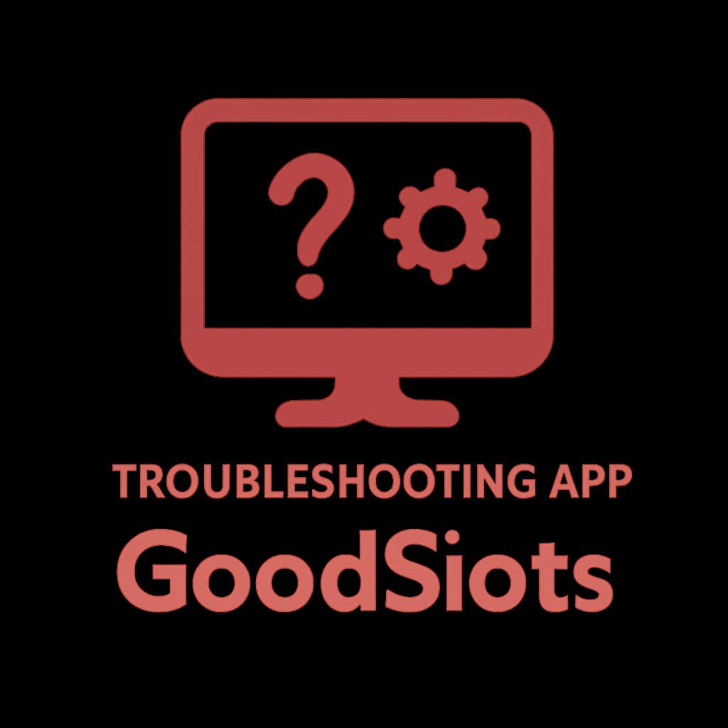 An icon showcasing help resources for the GoodSlots app.